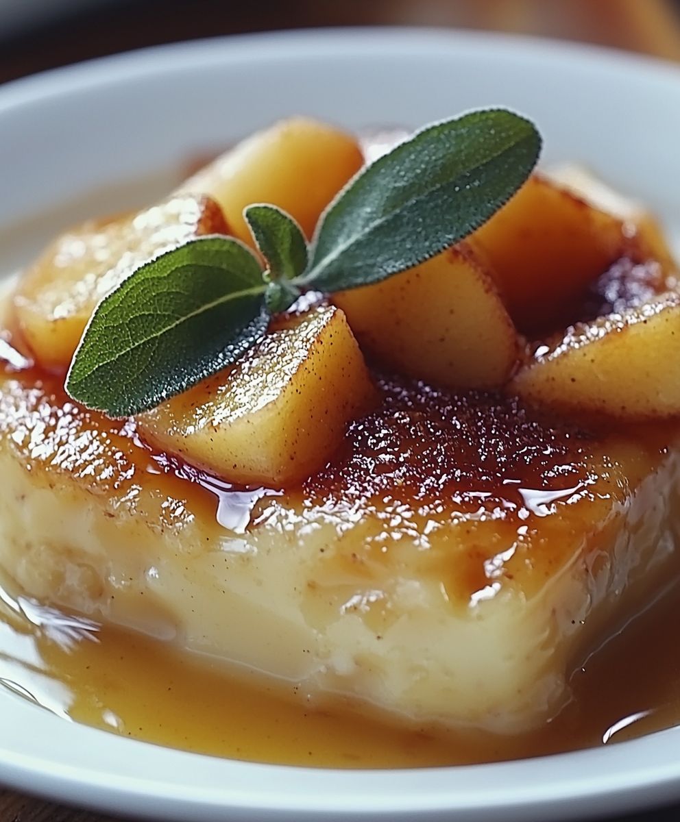 Pudding aux pommes