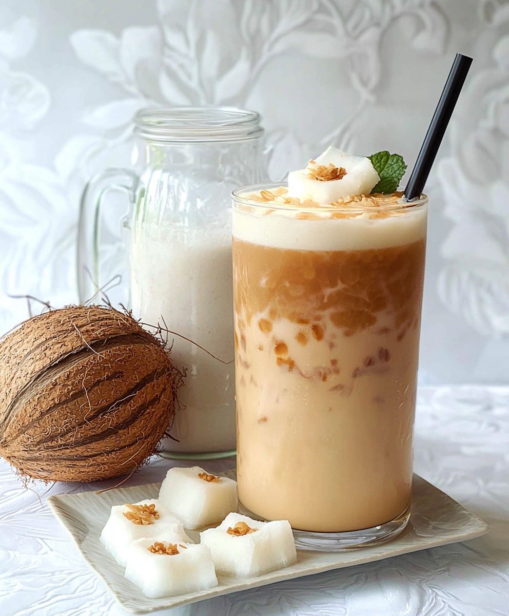Thé au lait de coco