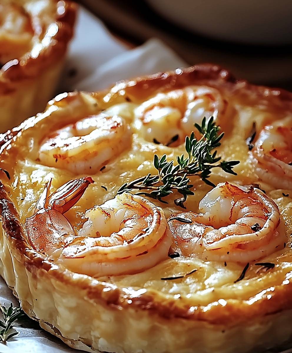 Tarte aux crevettes de Floride