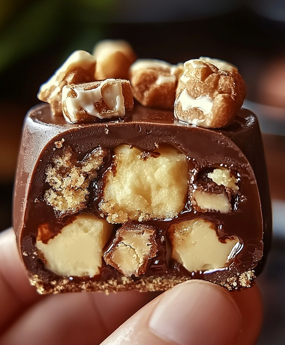 Verrine façon Snickers