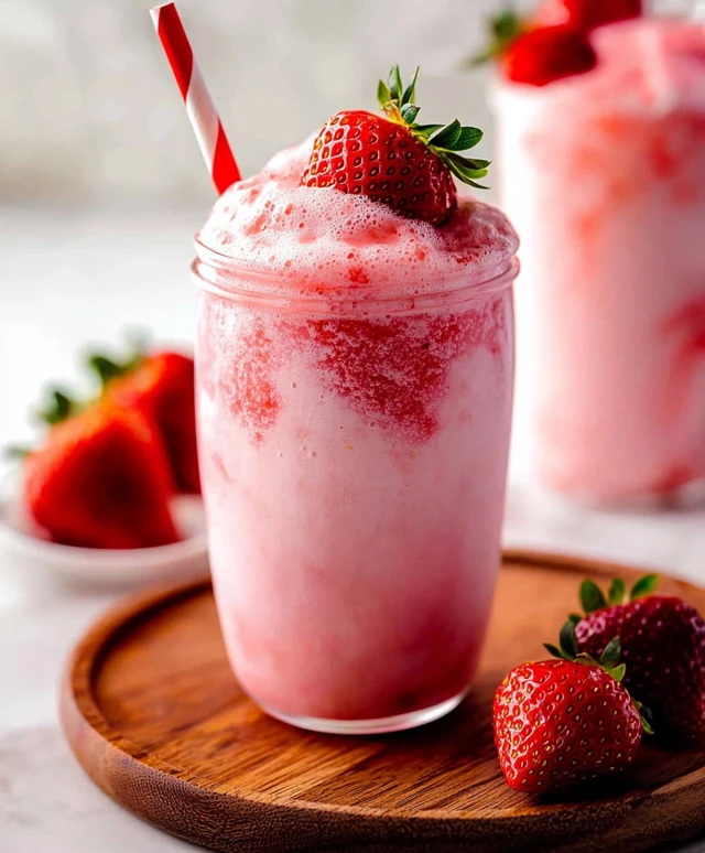 lait de fraise coréen