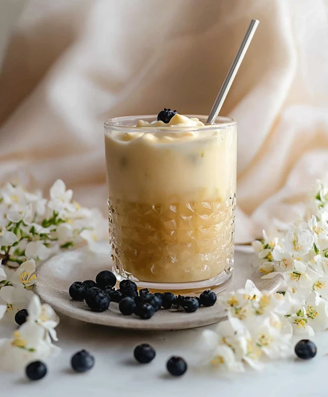 Thé au lait de jasmin