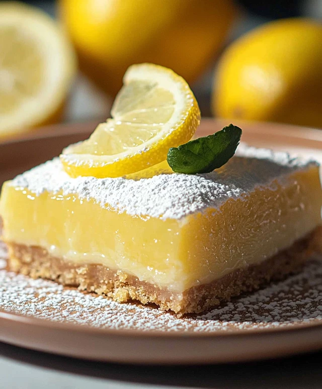 Tranches de citron croûte biscuits