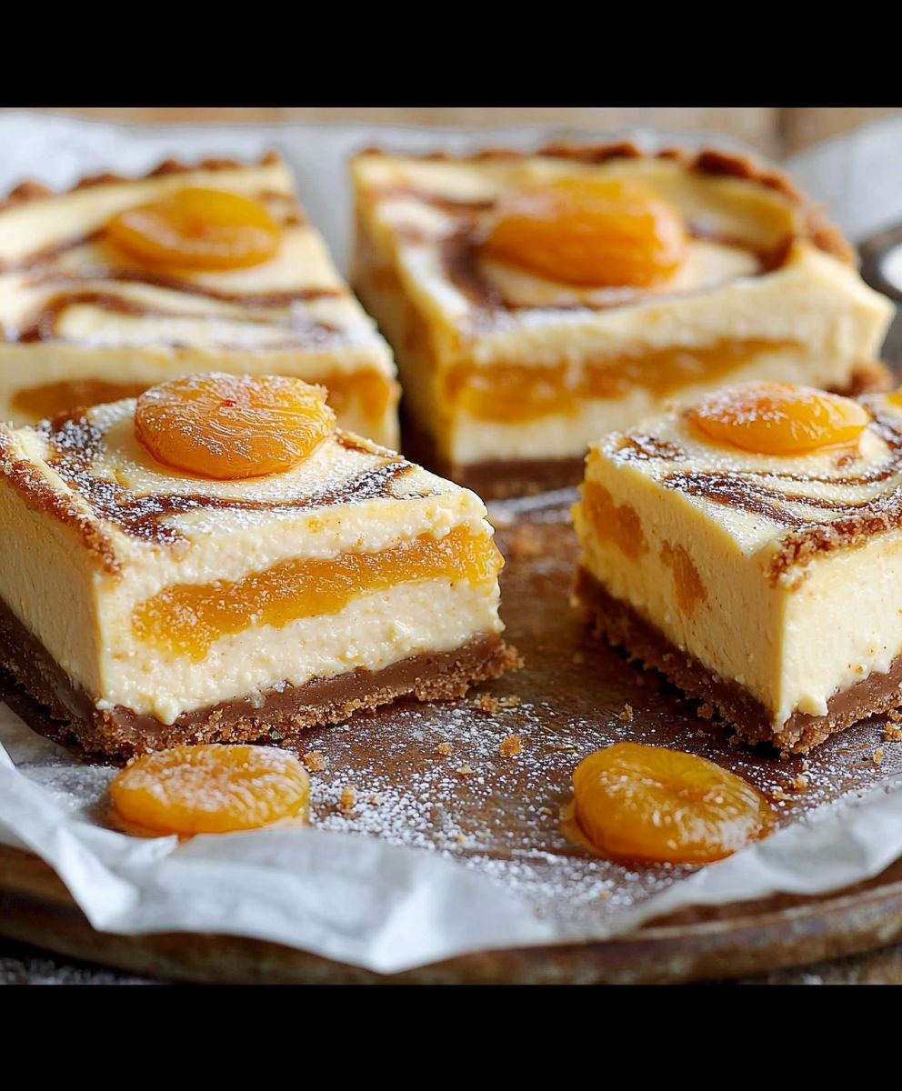 cheesecake aux abricots