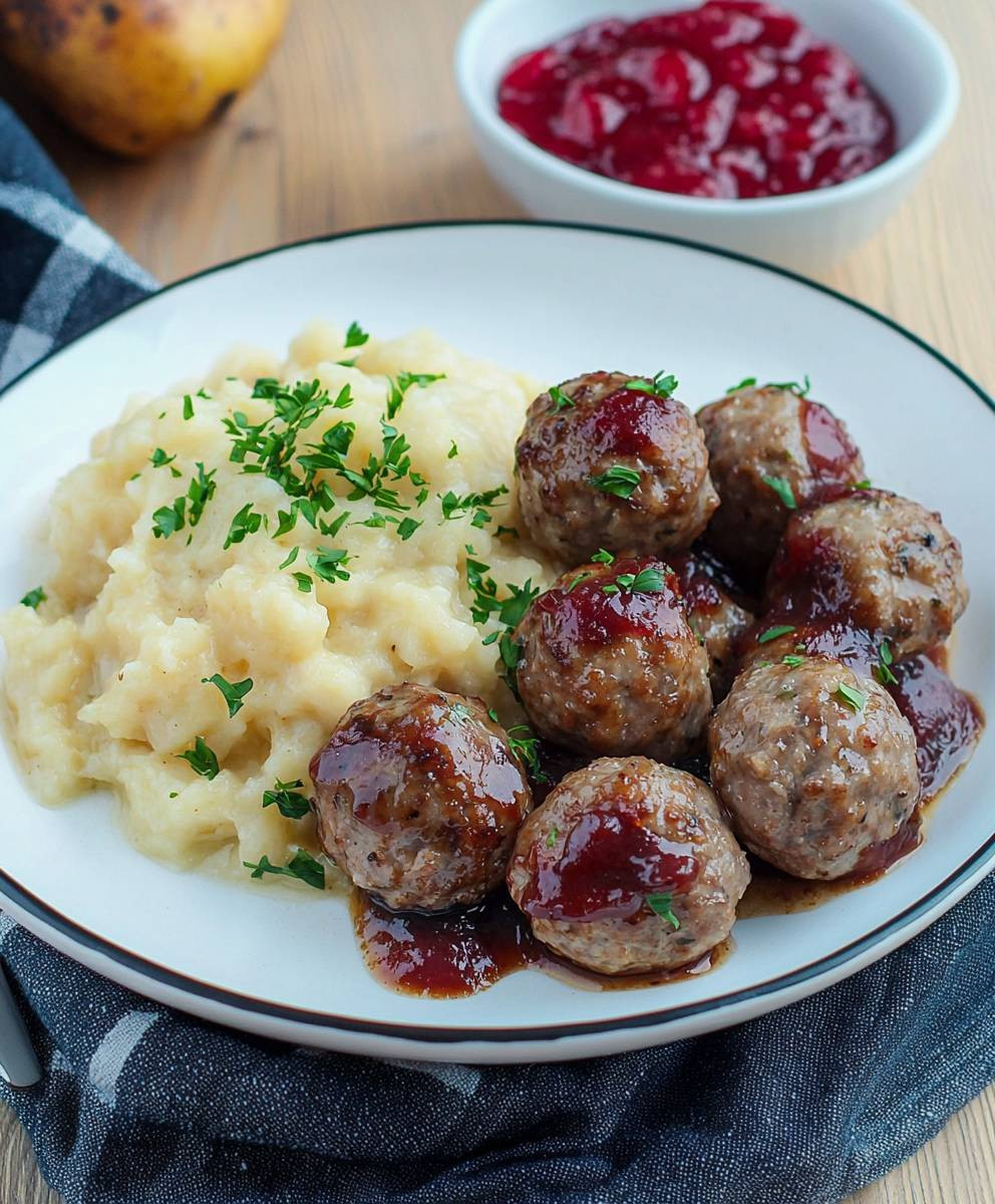 Boulettes de viande suédoises