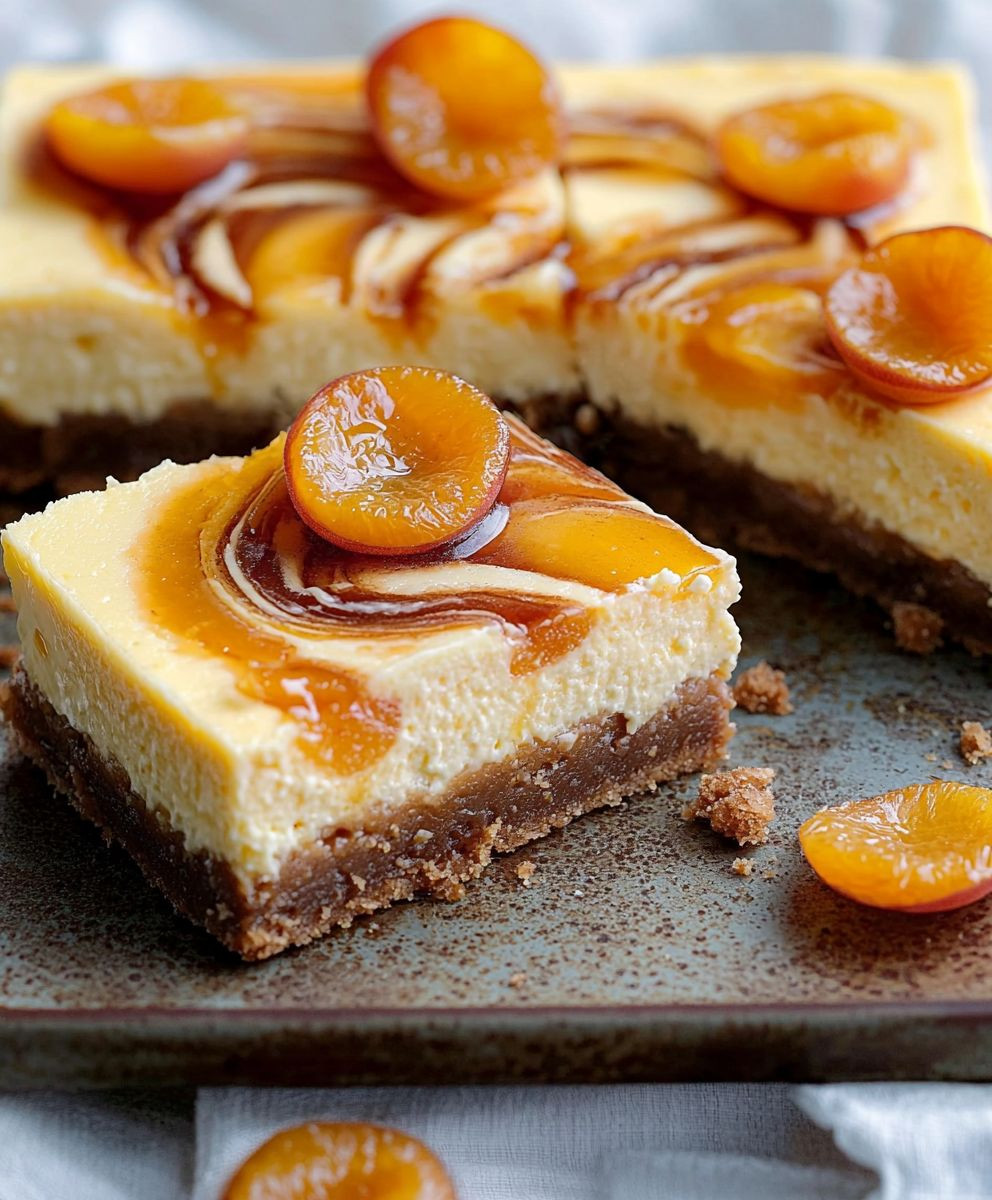 cheesecake aux abricots