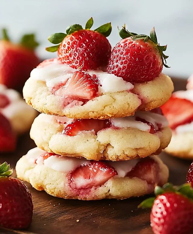 Biscuits shortcake fraises