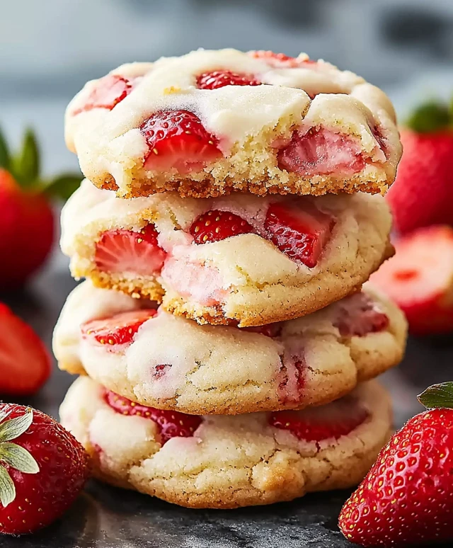 Biscuits shortcake fraises