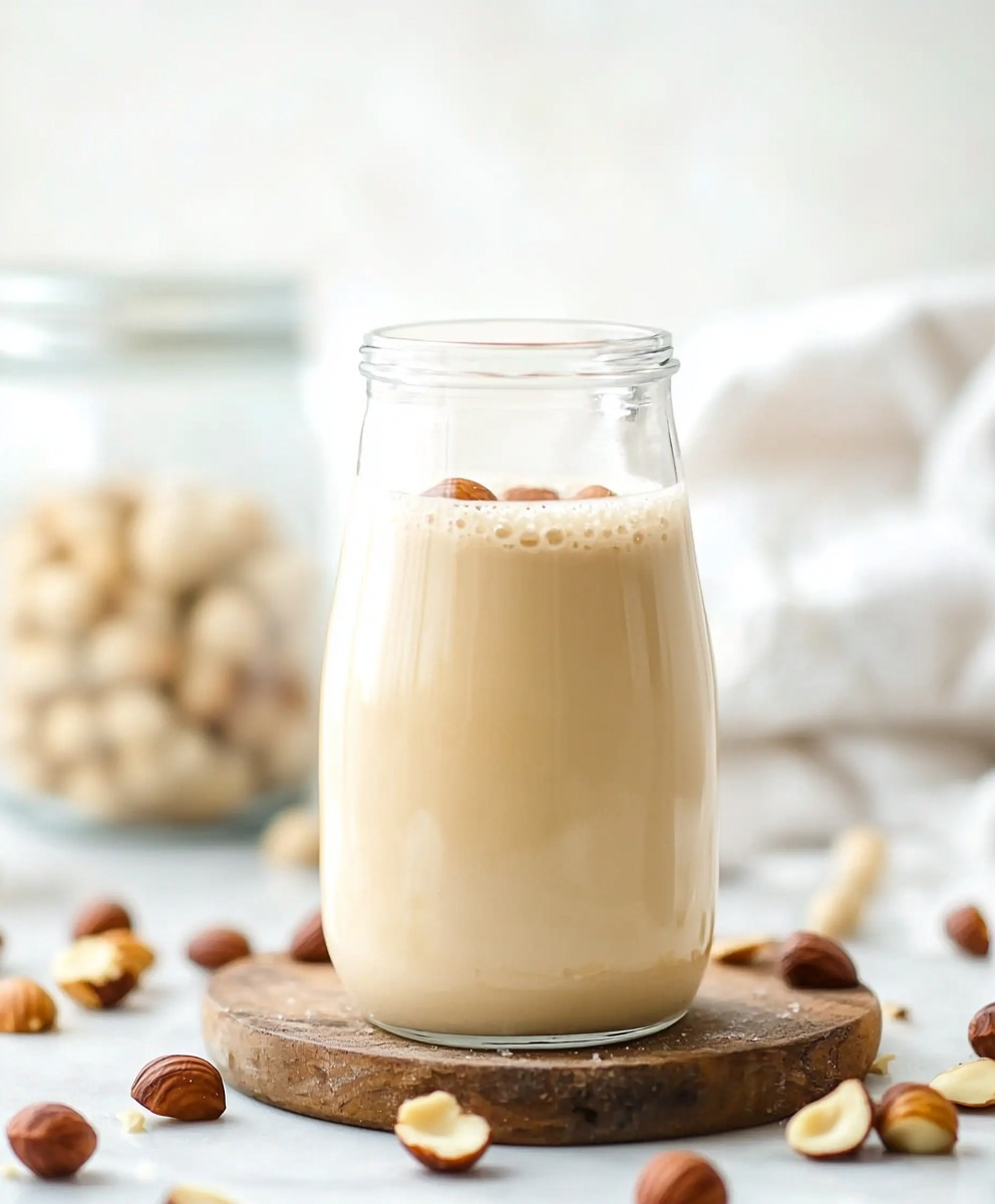 Lait de macadamia maison