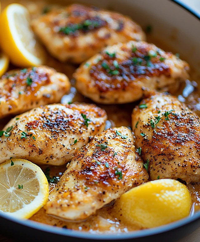 poulet citron poivre