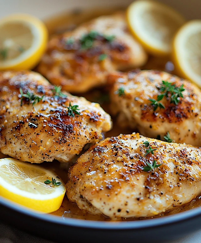 poulet citron poivre