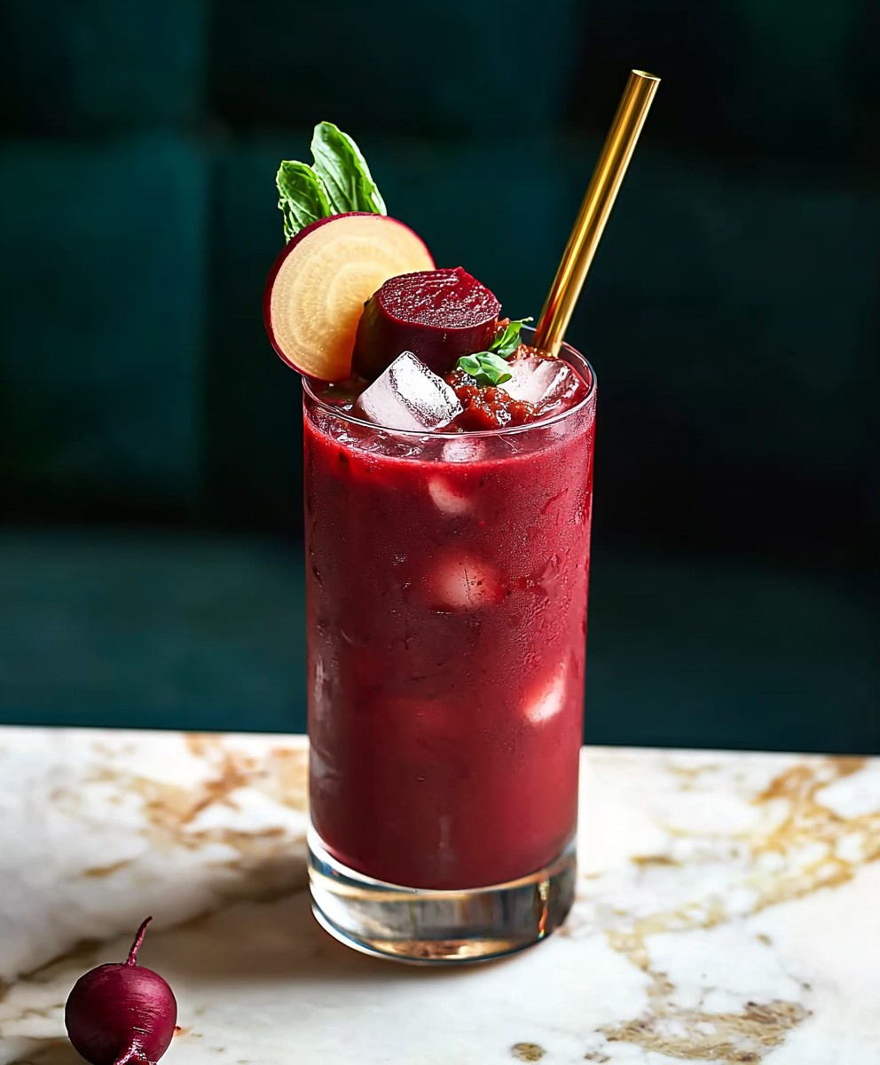 Bloody Mary betterave aquavit