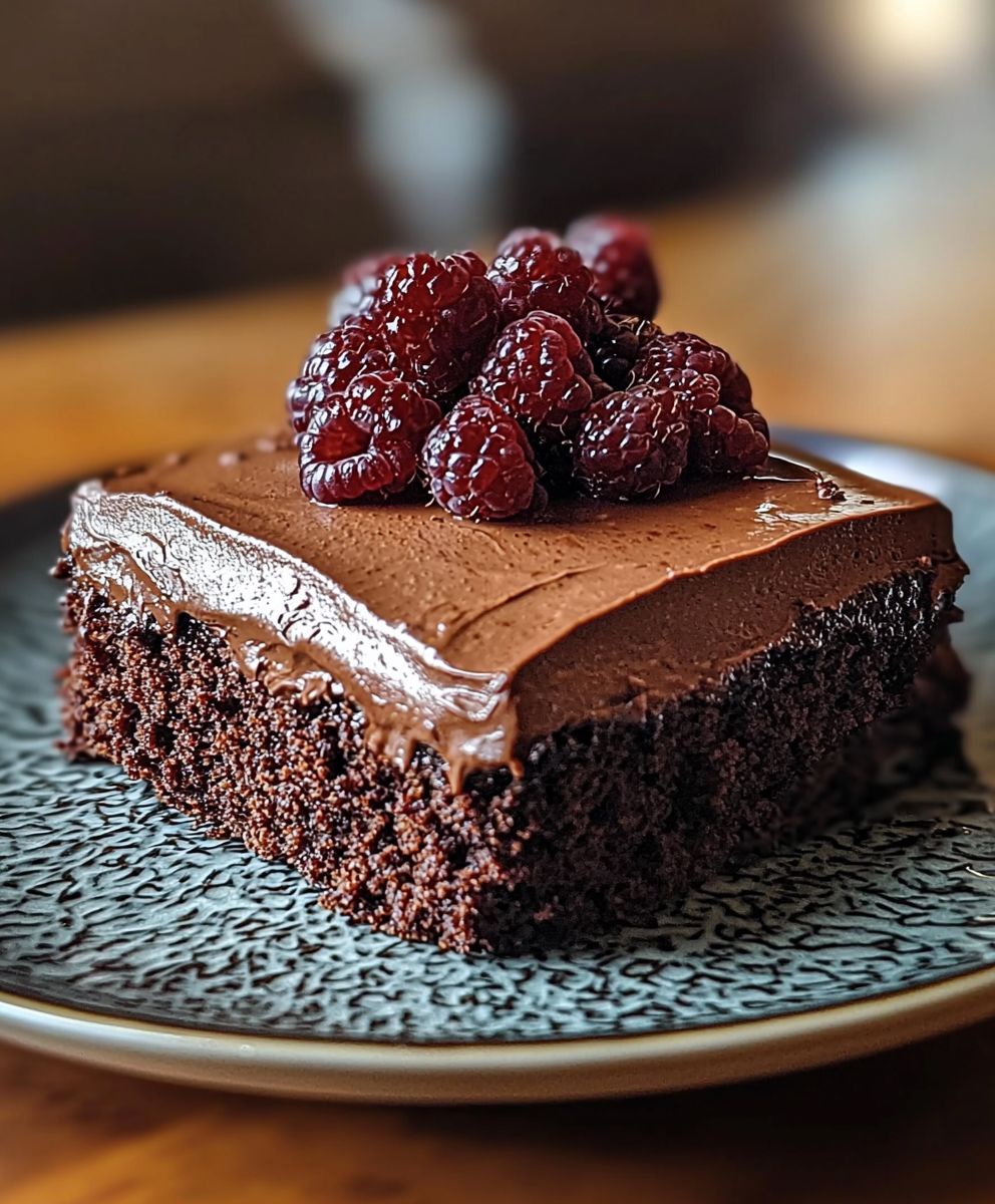 Gâteau au chocolat moelleux