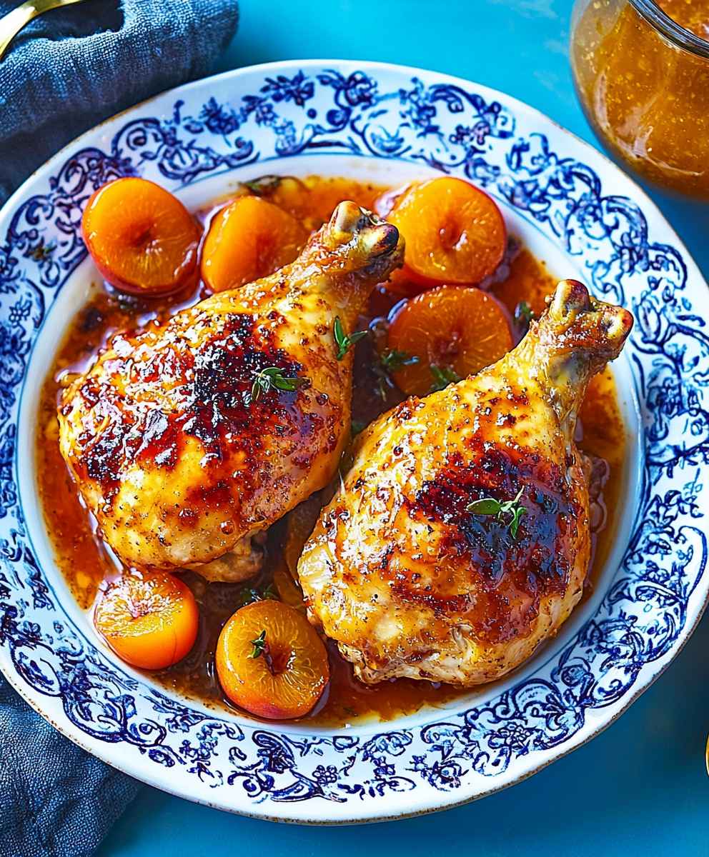 Poulet aux abricots