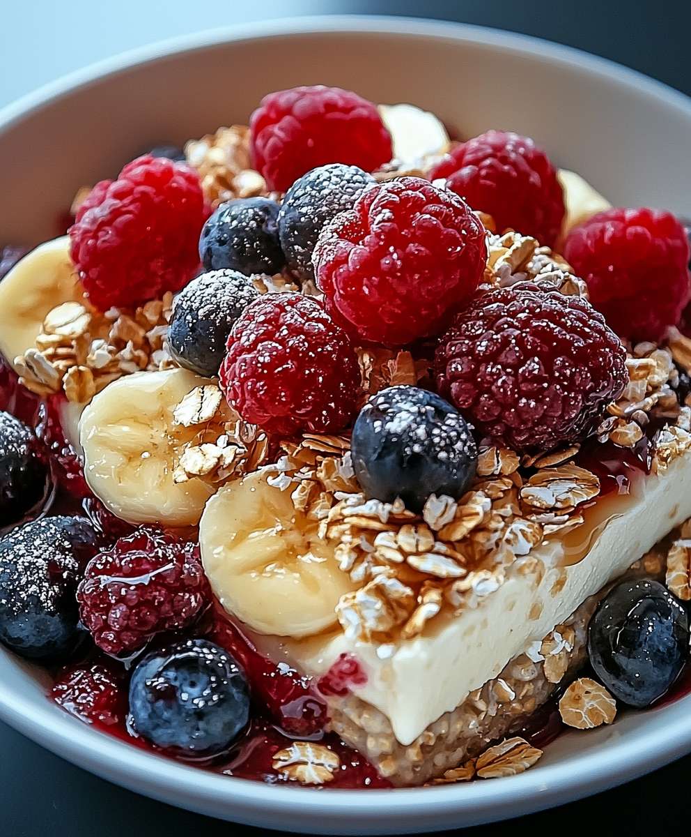 Oatbox déjeuner dessert