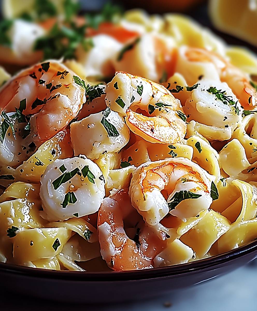 Salade de pâtes aux fruits de mer