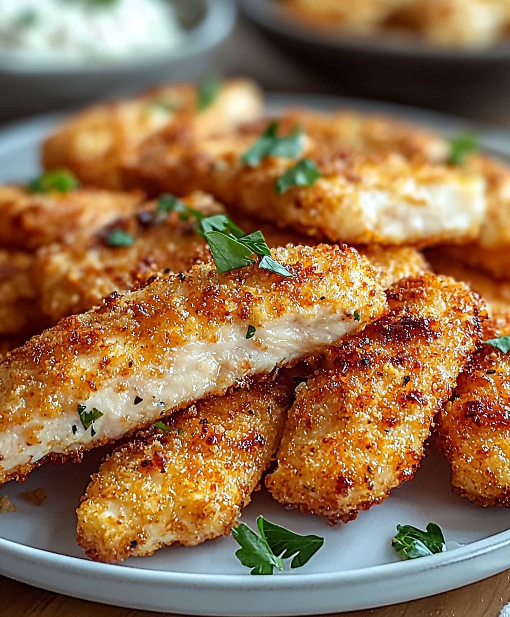 Airfryer bâtonnets de poulet