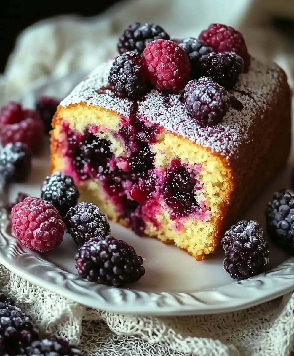 Moelleux fruits rouges fromage frais