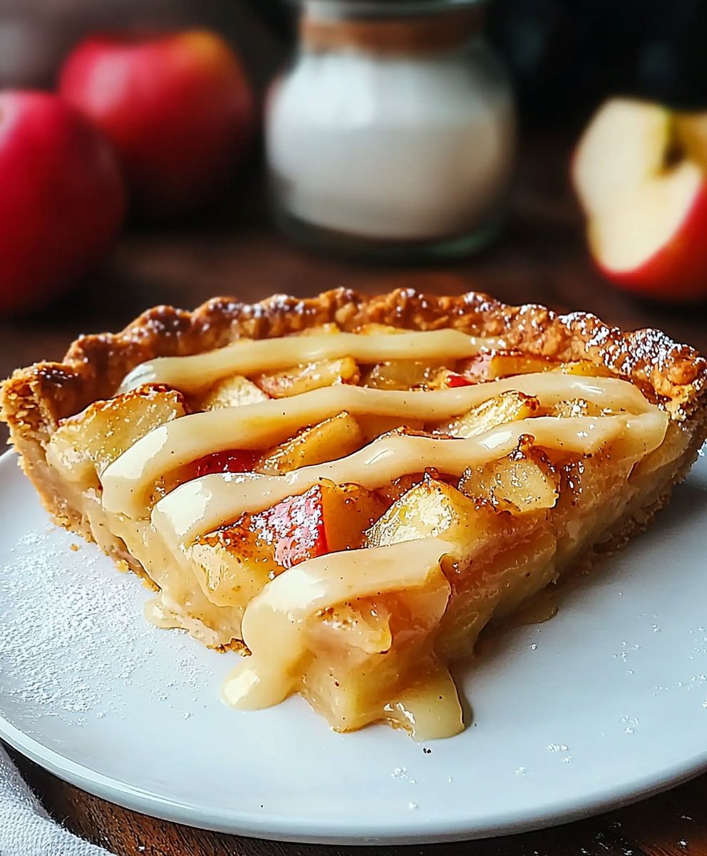 Tarte aux pommes friteuse air