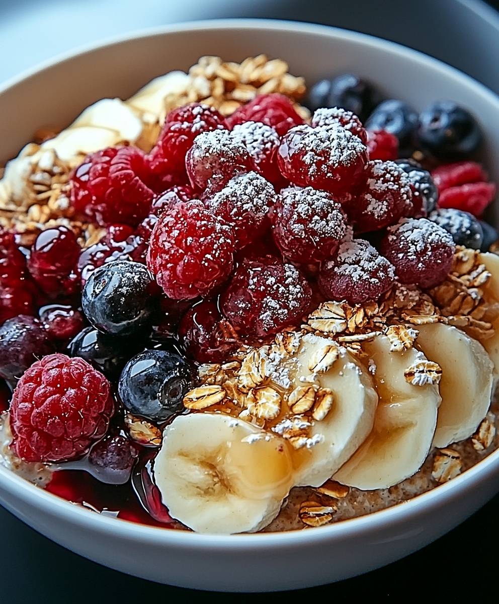 Oatbox déjeuner dessert