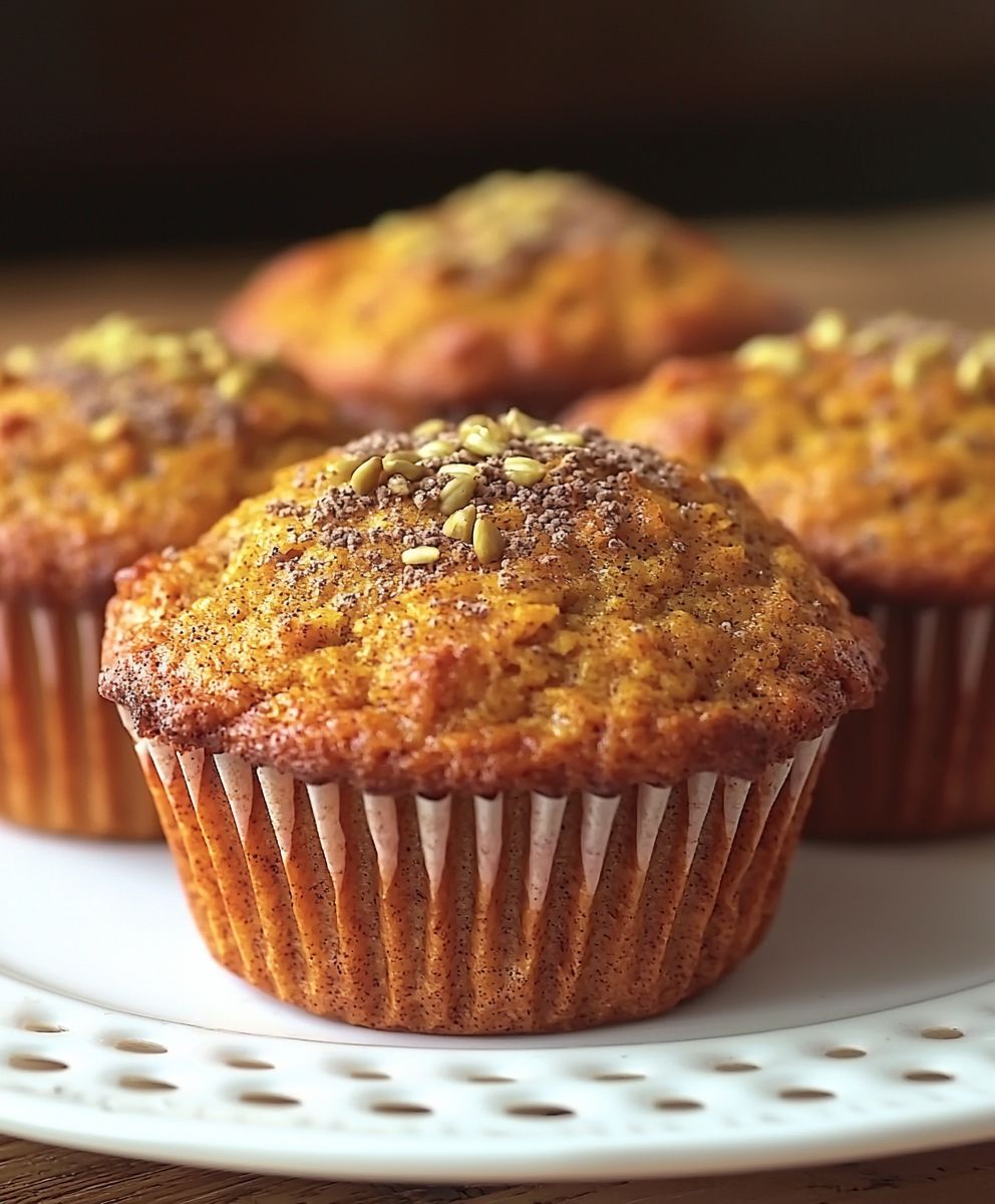Muffins patate douce et épices