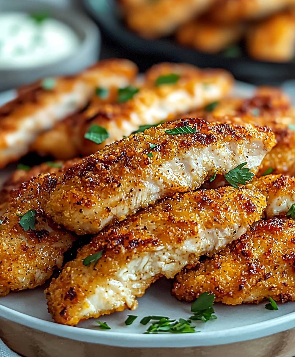 Airfryer bâtonnets de poulet