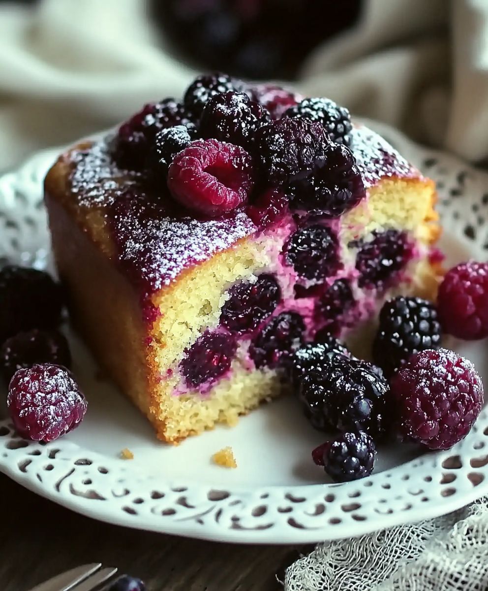 Moelleux fruits rouges fromage frais