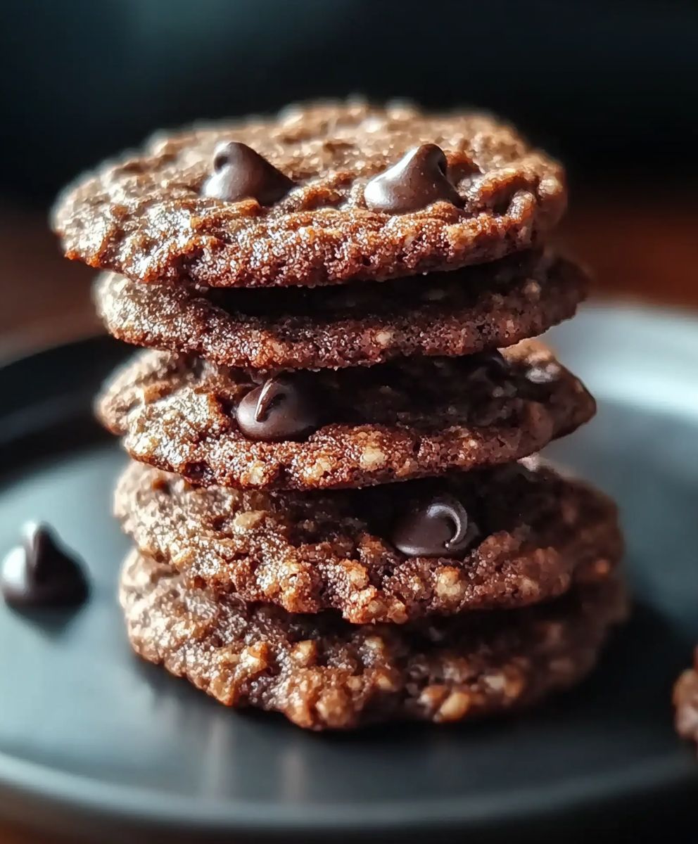 Biscuits chocolat sans cuisson