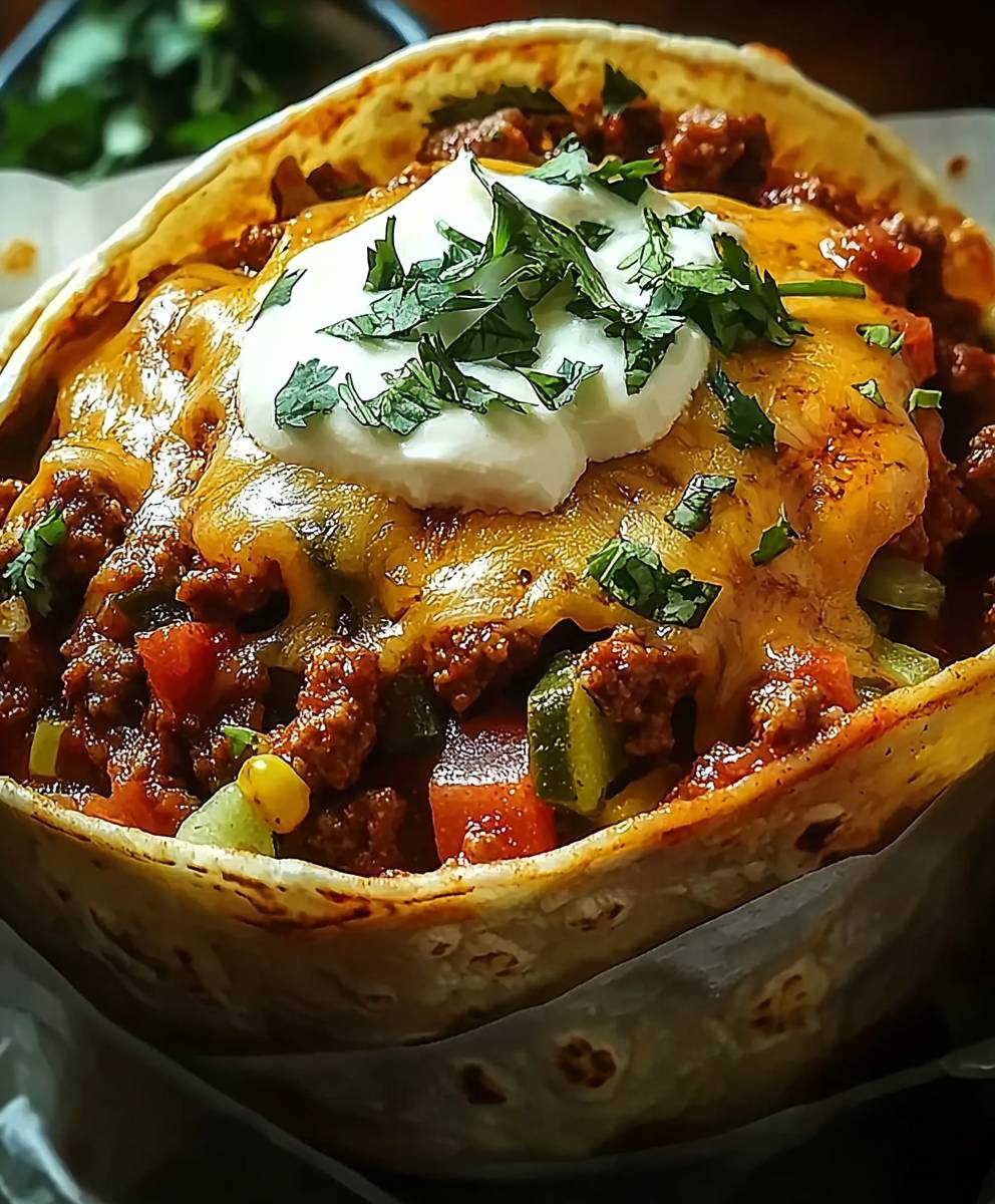 Burrito au boeuf facile