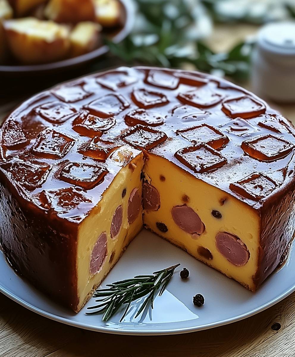Moelleux moutarde jambon fromage