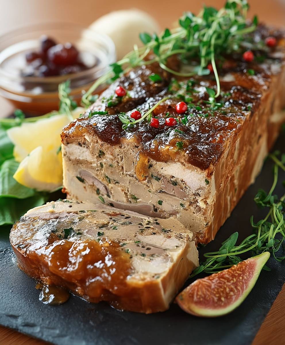 Terrine canard confit foie gras