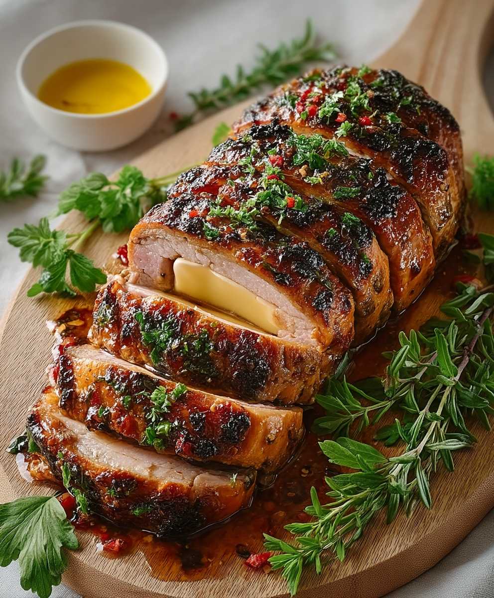 Rouelle de porc airfryer marinée