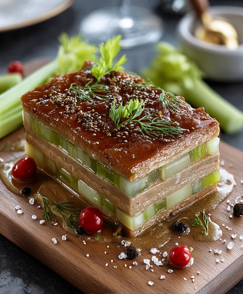 Terrine Foie Gras Céleri facile