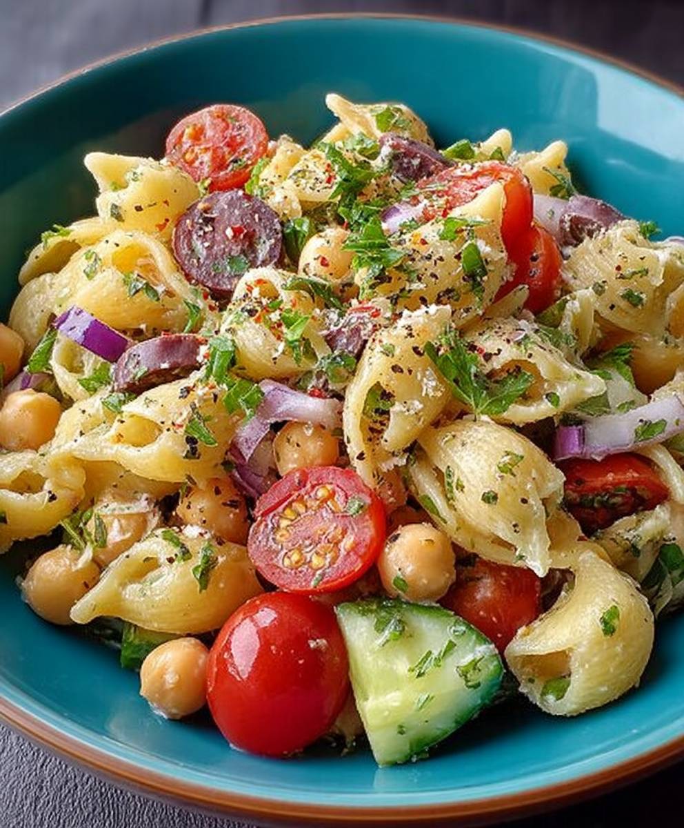 Salade de Pâtes Pois Chiches