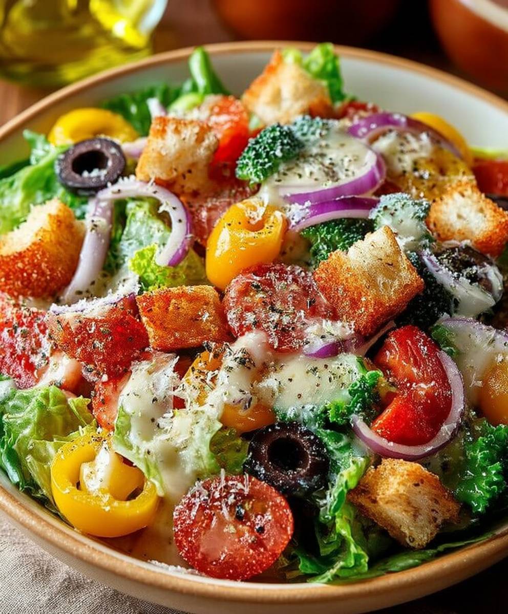Salade Olive Garden Vinaigrette