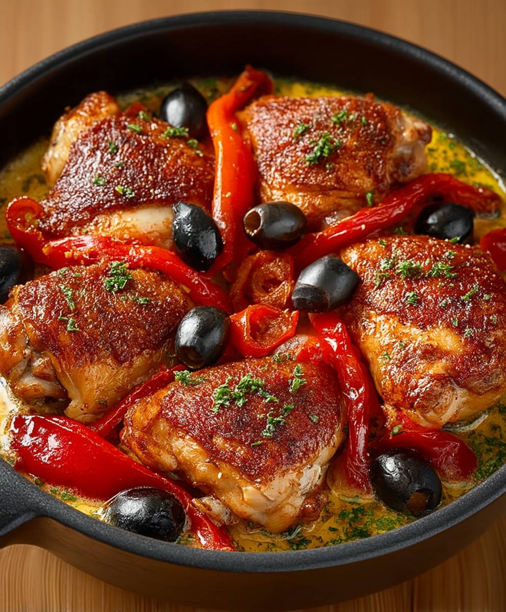 Poulet à l'Espagnole
