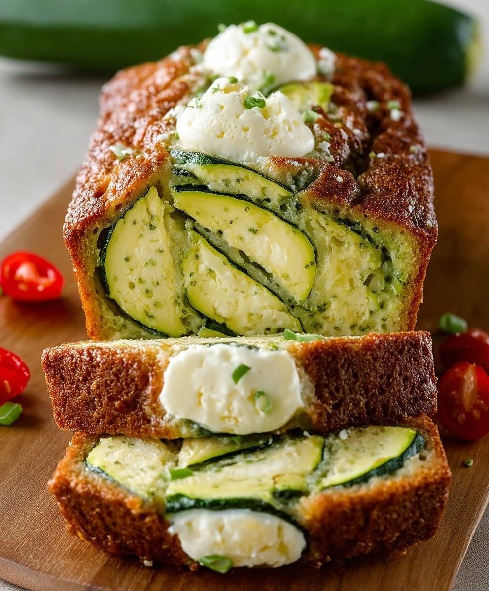 Cake courgettes chèvre