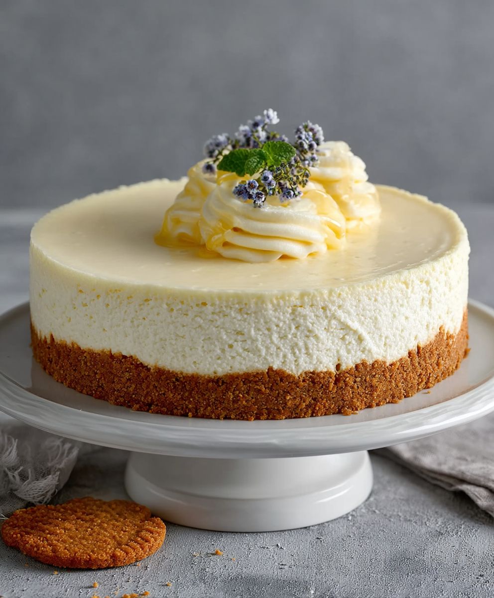 Cheesecake sans cuisson