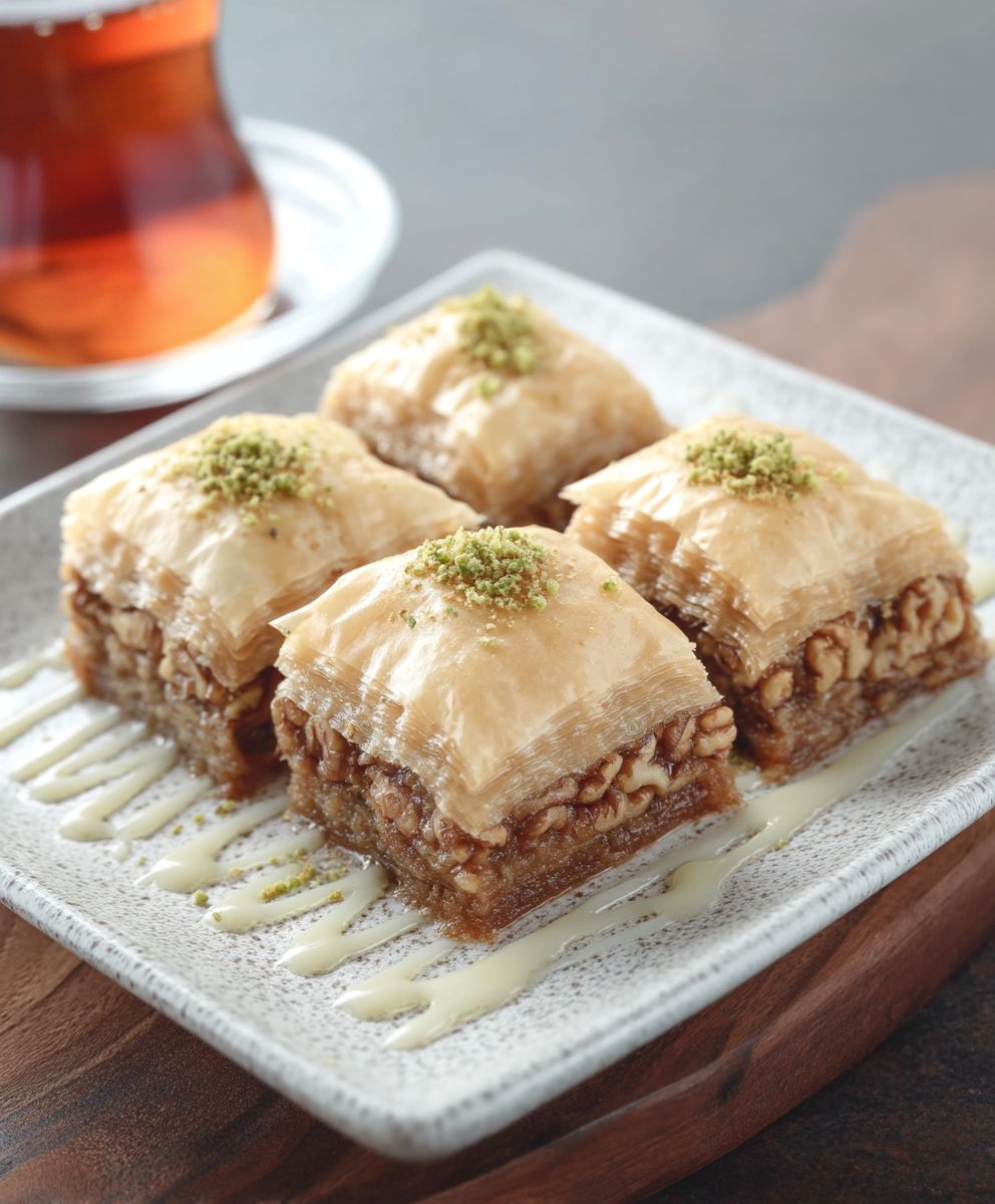 Baklava aux noix facile