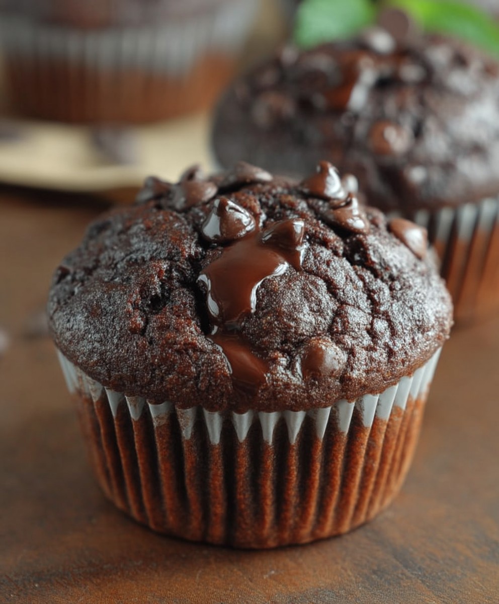 Muffins chocolat yaourt