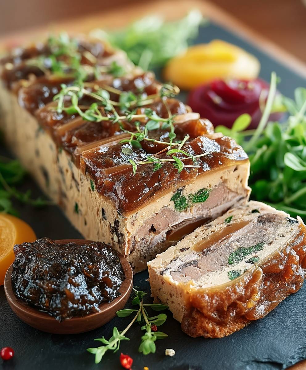 Terrine canard confit foie gras