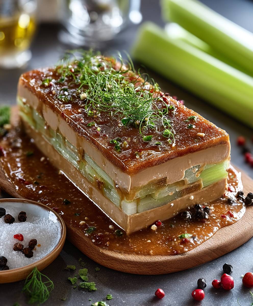 Terrine Foie Gras Céleri facile