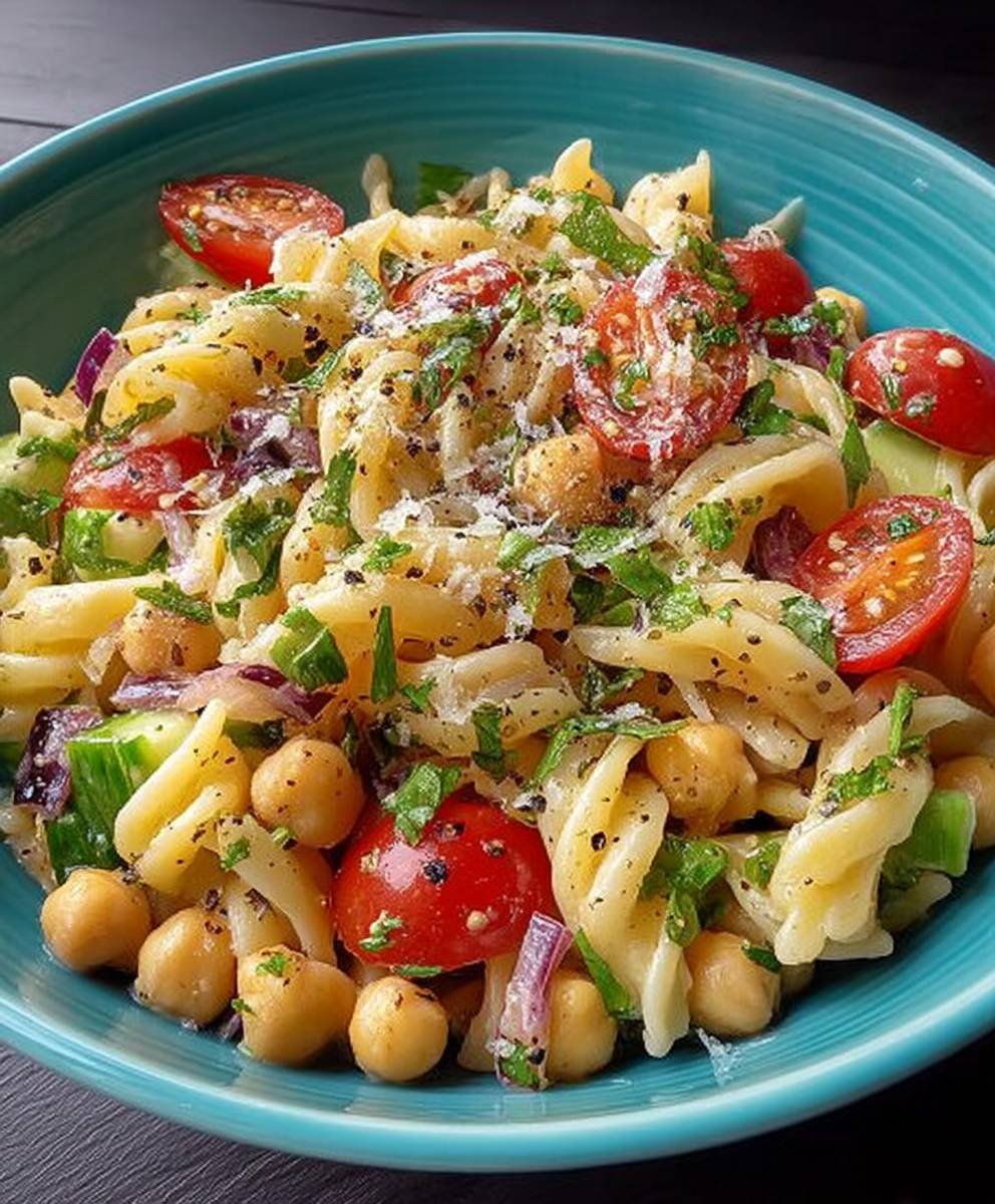 Salade de Pâtes Pois Chiches