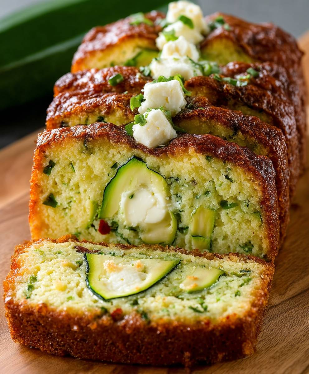 Cake courgettes chèvre