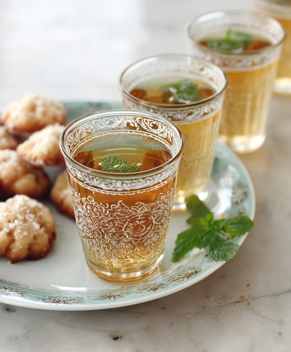 Thé vert à la menthe