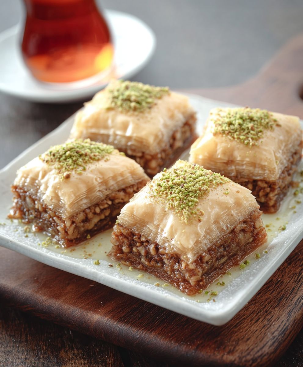 Baklava aux noix facile