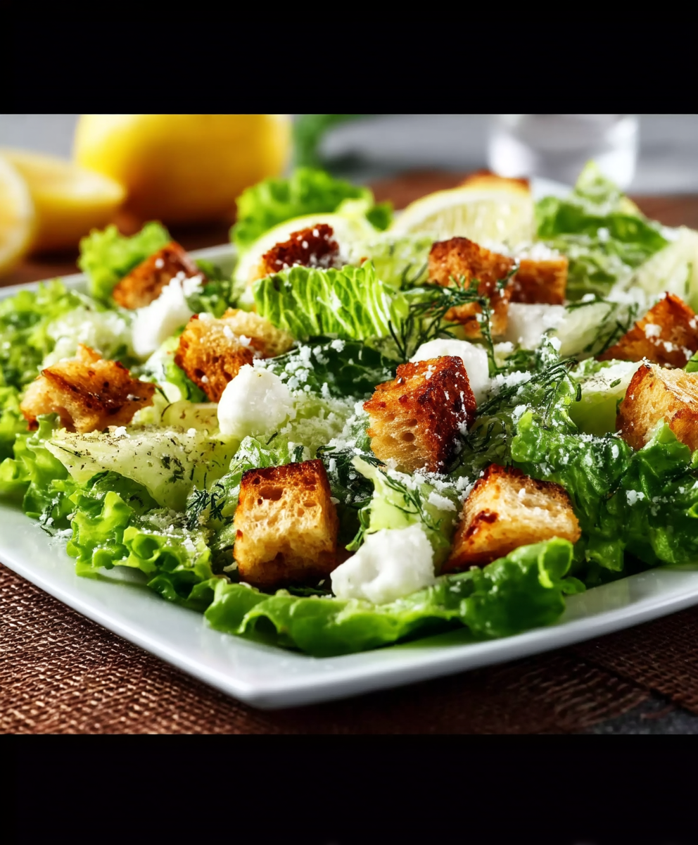 Salade César simple et facile