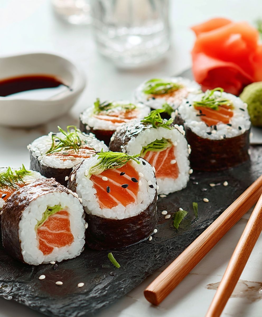 Makis au saumon