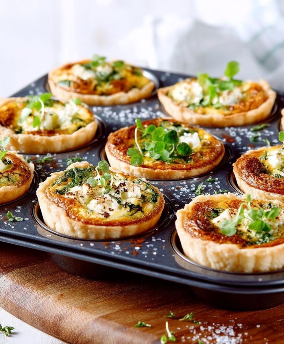 Quiche feta facile