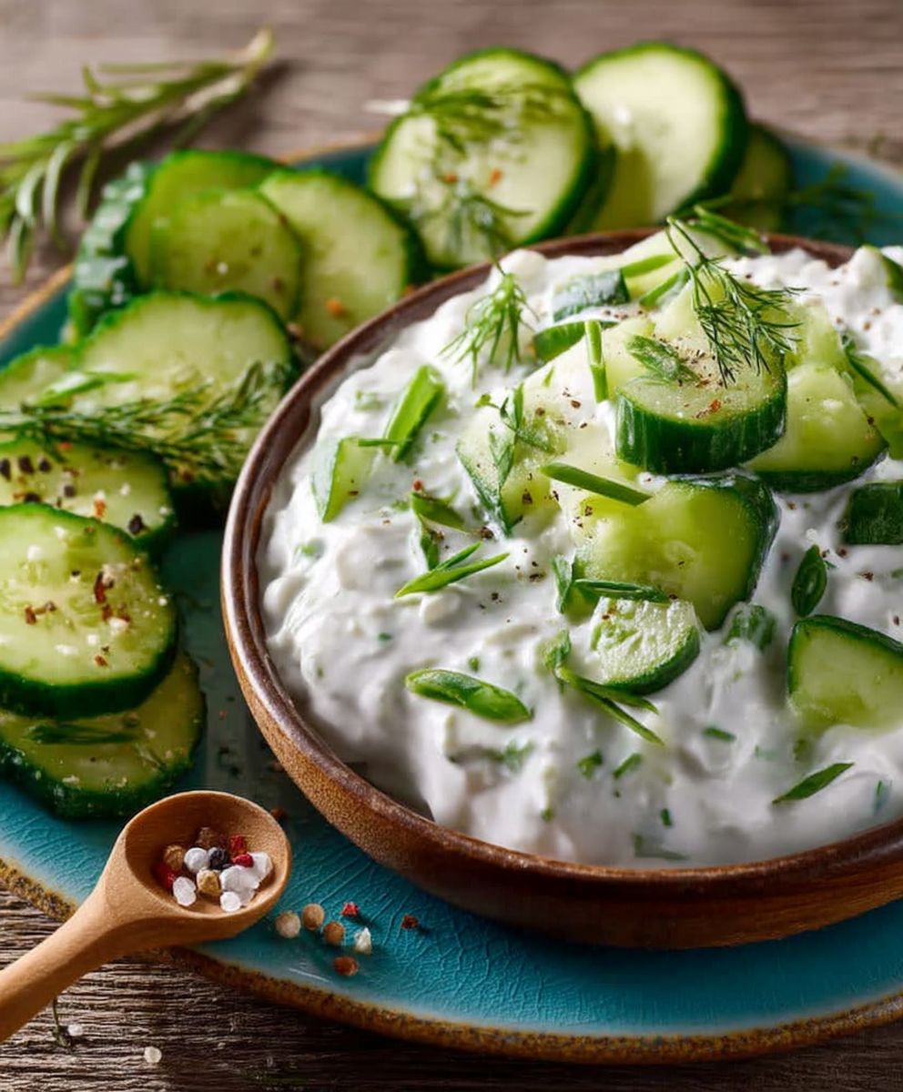 Tzatziki concombre facile maison